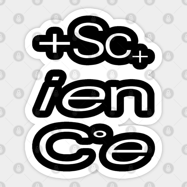 Science Sticker by Vitalitee